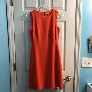 Orange, midi dress NEVER BEEN WORN